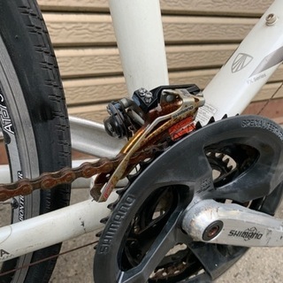 TREK FX7.2 2014年モデル サイズ445 ホワイト 中古クロスバイク