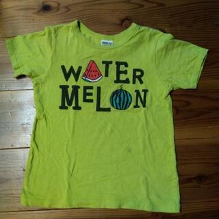 WATERMELON黄緑Tシャツ130cm