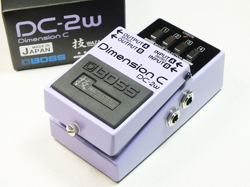 【苫小牧バナナ】動作品 BOSS DC-2W 技クラフト Dimension C ボス ギター エフェクター ディメイション コーラス 箱付き♪