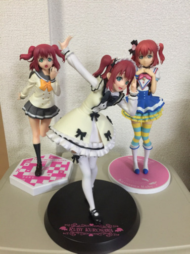 ラブライブサンシャイン 黒澤ルビィ フィギュアセット W ﾉ 豊橋のフィギュアの中古あげます 譲ります ジモティーで不用品の処分