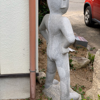ウルトラマンの石像