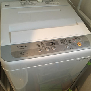 値下げ　パナソニック洗濯機　2018年製