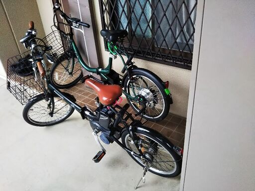 【売約済】折り畳み式自転車(黒色)