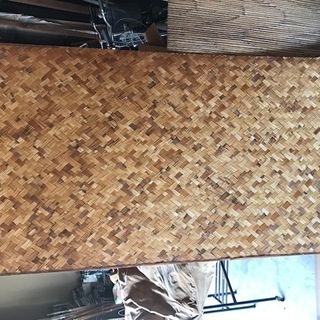 化粧壁板(竹の網代編み）4