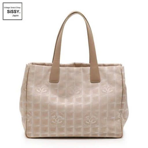 シャネル ❤️ CHANEL ニュートラベルライン トートバッグ キャンパス