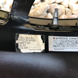 165/45R16 タイヤ＆ホイール　中古　軽自動車　交渉中