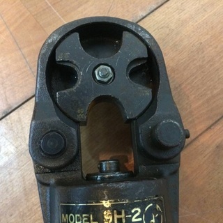 IZUMI 泉精器 屋内配線用電線接続工具 手動油圧式工具 圧着 ９H-2 ①