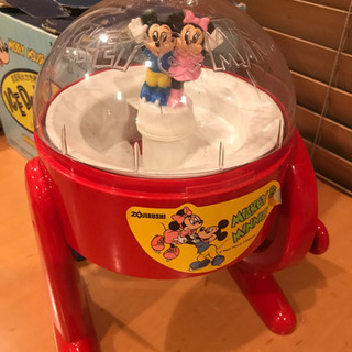 ミッキーとミニーのレトロなかき氷機