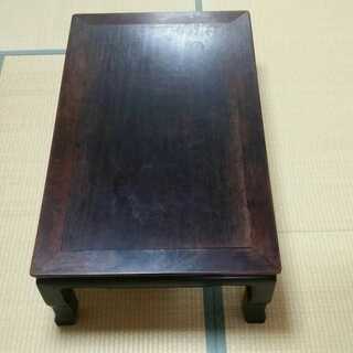 テーブル　黒檀　62×105×33