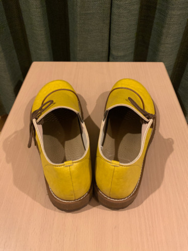Belle Sofa 黄色い靴マスタードカラー25 5センチ うた 馬込の靴 バッグの中古あげます 譲ります ジモティーで不用品の処分