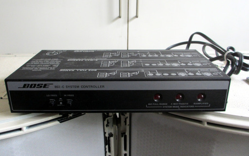 BOSE 802C Ⅱ システムコントローラー Bose 802C ii System Controller Rare Black Rackmount 802CII Used
