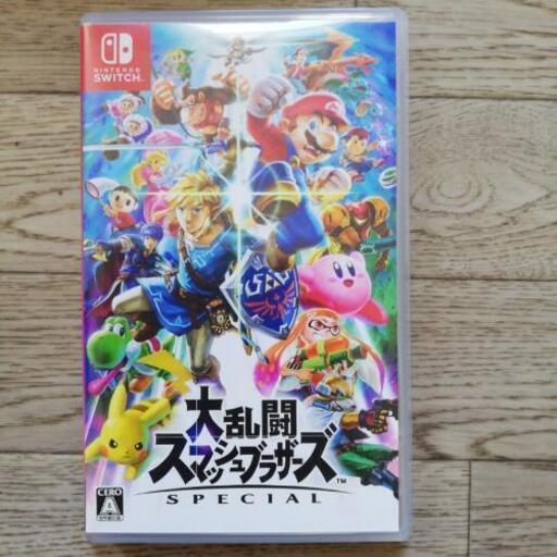 新品同様　Nintendo Switch版大乱闘スマッシュブラザーズspecial