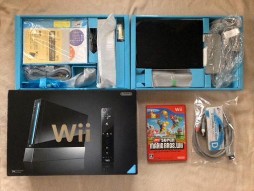 【決まりました！】すぐ遊べる！wii本体とソフト二本セット☆【おまけ付き】