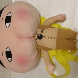 ５００円　おもちゃ　ぬいぐるみ　リュック　おしりたんてい　３５ｃｍ