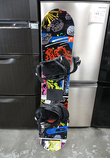 Head スノーボード 108cm ROWDY JR ROCKA SERIES バインディング