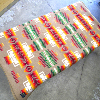 PENDLETON/ペンドルトン ブランケット チーフジョセフクリフ 51114 カーキ ZD632 インテリア ネイティブ オルテガ ☆ PayPay (ペイペイ)