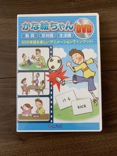 かな絵ちゃん DVD しちだ　七田式　かなえちゃん　知育