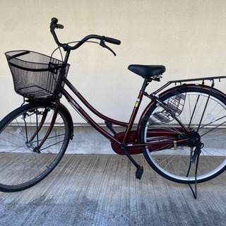 26インチ 形 シティサイクル 自転車 ママチャリ エンジ