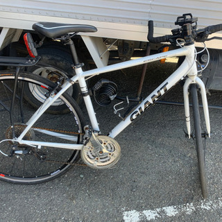 ☆ジャイアント エスケープ 3×8 パーツ変更 中古 ホワイト 現状渡し☆