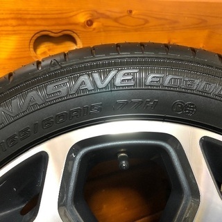 取引中】スズキ新型ハスラー純正 アルミホイール・タイヤ4本セット