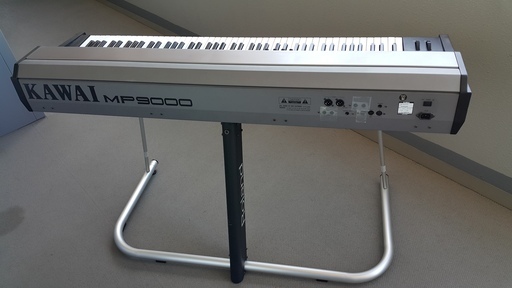 【引き取り限定】KAWAIデジタルピアノ 木製鍵盤 MP9000 スタンド付き