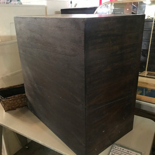 JF00431 民芸家具 民藝調 和箪笥 かんぬき付き