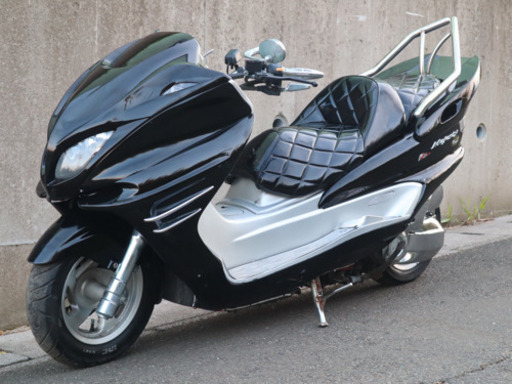 【YAMAHA マジェスティ】シルバー×ブラック！！スピーカー新品！！激目立！！ YAMAHA マジェスティ】シルバー×ブラック！！スピーカー新品！！激目立