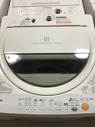 【送料無料・設置無料サービス有り】洗濯機 TOSHIBA AW-60GL(W) 中古