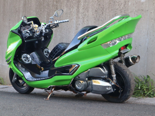 YAMAHA マジェスティ】グリブラのフルカスタム！！スーパー