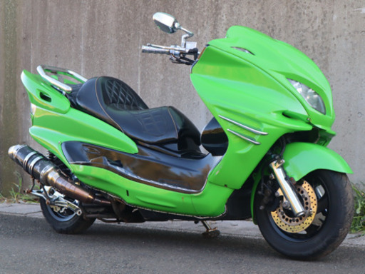 YAMAHA マジェスティ】グリブラのフルカスタム！！スーパー