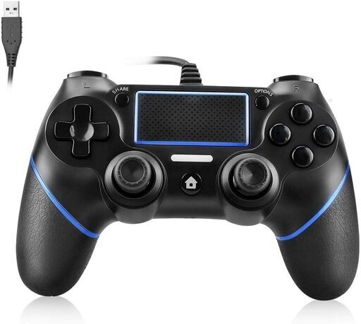 新品 未使用 Ps4コントローラー 有線コントローラー デュアル振動ショックジョイスティックゲームパッドps4 Ps4スリム Ps4 Mimimi 福岡のテレビゲーム その他 の中古あげます 譲ります ジモティーで不用品の処分