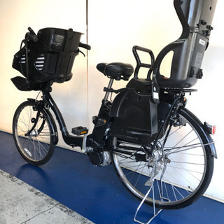 パナソニック ギュット 3人乗り 8.9ah デジタル 黒 電動自転車 電動 