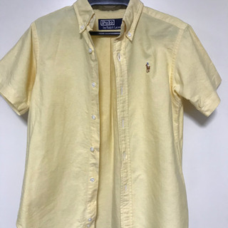 ポロラルフローレン  半袖ワイシャツ120 黄色