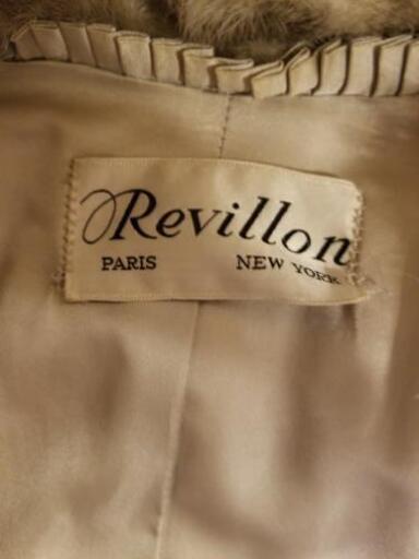 Revilion Paris ミンク100％毛皮のコート