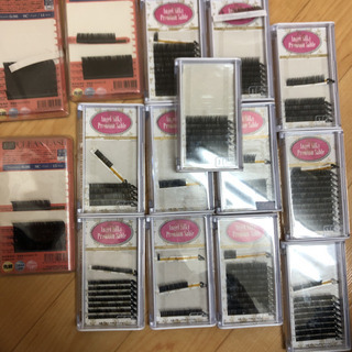 マツエク商材、松風ハマザキ、ボリュームラッシュの毛。サロン開業に