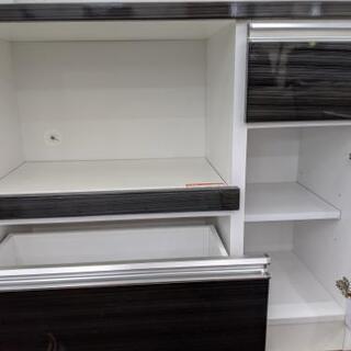 レンジボード キッチン収納 食器棚 幅94?自社配送時?代引き可?※現金