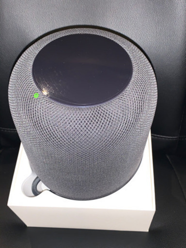 APPLE HOMEPOD スペースグレー 美品 - スピーカー