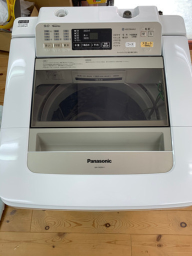 洗濯機　Panasonic 9kg NA-FA90H1