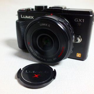 【苫小牧バナナ】パナソニック/Panasonic ミラーレス デジタル 一眼レフカメラ LUMIX DMC-GX1X LUMIX G X VARIO PZ 14-42mm レンズキット