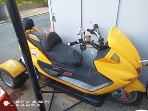 125cc　トライク　不動車・部品取り　金額交渉可能