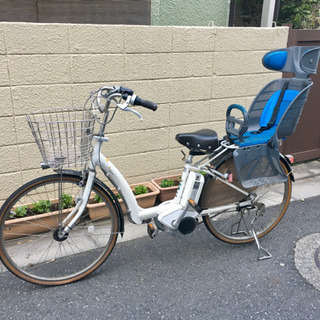 電動アシスト自転車【値下げしました❗️ヘルメット付子供乗せモデル...