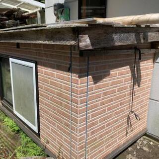 動物飼育小屋差し上げます