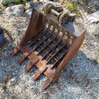 日立 ZAXIS ZX30用 アミバケ 油圧ハサミ 重機 解体