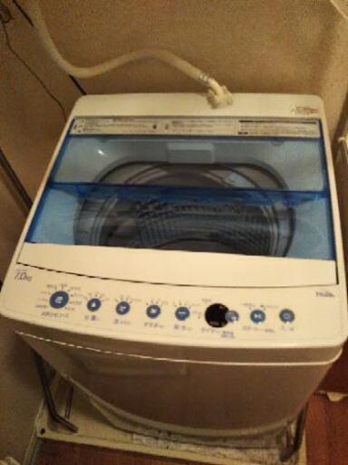 新品 本日設置の洗濯機 ケーズデンキ３年保証あり