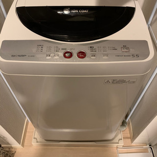 【あげます】SHARP 洗濯機　5.5kg