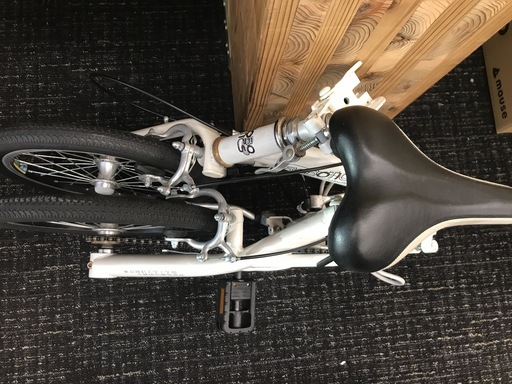 希少！１６インチ折り畳み自転車！サビ汚れあります！手を入れればまだ 