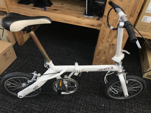 希少 １６インチ折り畳み自転車 サビ汚れあります 手を入れればまだ乗れます が イクル 大元の折りたたみ自転車 の中古あげます 譲ります ジモティーで不用品の処分