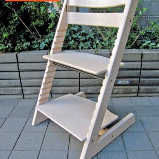 新品未開封 STOKKE トリップトラップ ホワイトウォッシュ