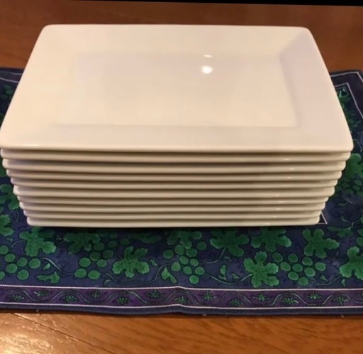 業務用 高級皿プレート 白10枚 定価1枚3200円