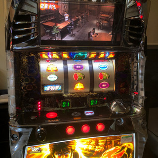 パチスロ実機 北斗の拳転生 コイン不要機